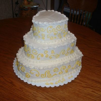 Second Wedding Cake