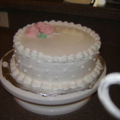 1St Cake Ever... I Made This Before I Started Taking The Class