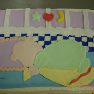 Second Layer Of Baby Bear Sleeping Drawing