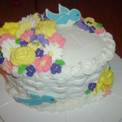 Basket Weave Cake