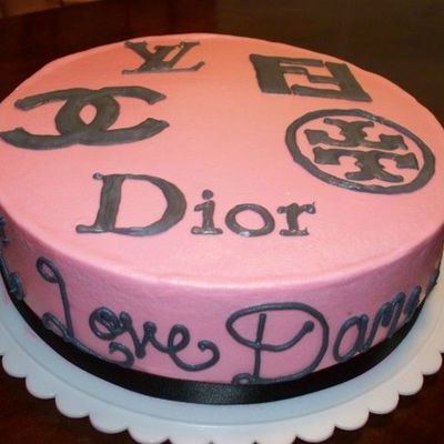 Designer Logo Cake