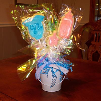 Baby Shower Cookie Bouquet