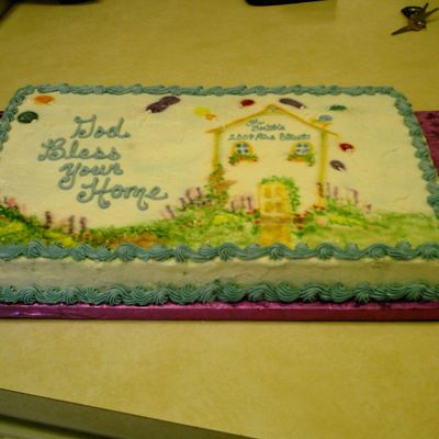 Cake Was For Housewarming