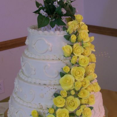 My 1St Tiered Cake