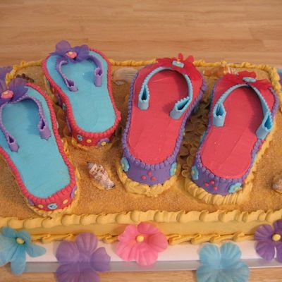 Flip Flop Cake