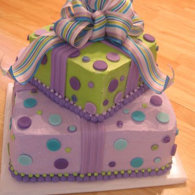 Birthday Present Cake