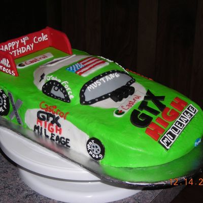 Funny Car Cake