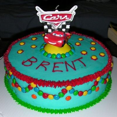 Cars B-Day Cake