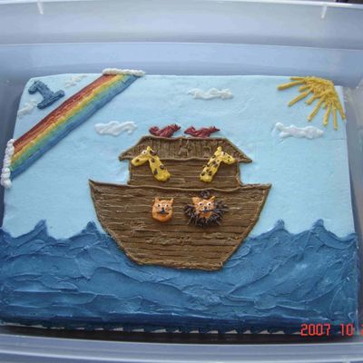 1St Birthday Noah's Ark