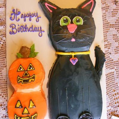 Halloween Birthday Cake