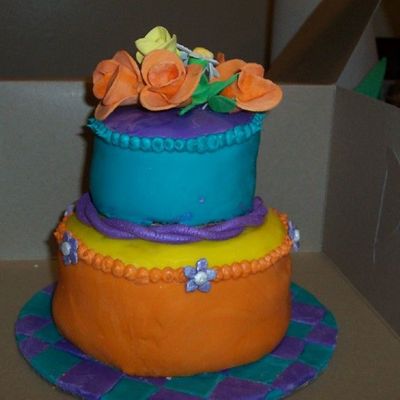 1St Fondant Cake