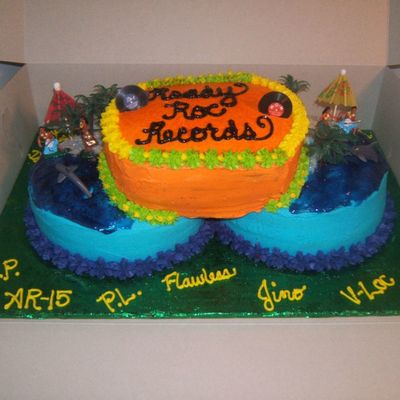Luau Cake