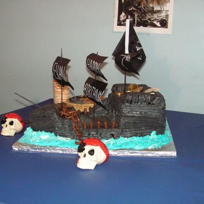Pirates Of The Caribbean Black Pearl Ship