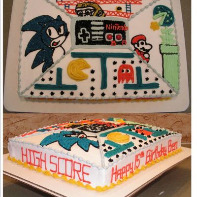 "old" Nintendo Cake