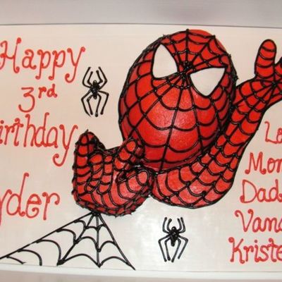 Spiderman Cake