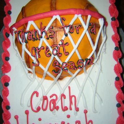 Basketball Cake