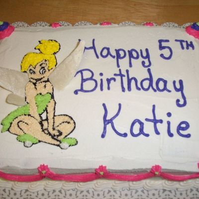 Tinkerbell Birthday Cake
