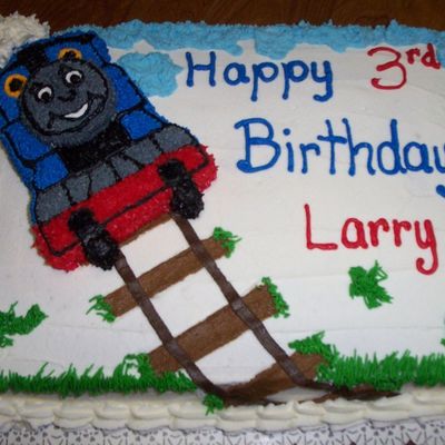 Thomas The Tank Birthday Cake