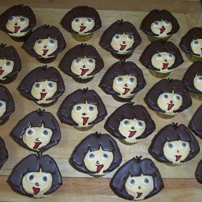 Dora Cupcakes