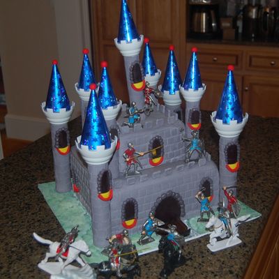 Sarah's 9Th Birthday Castle Cake