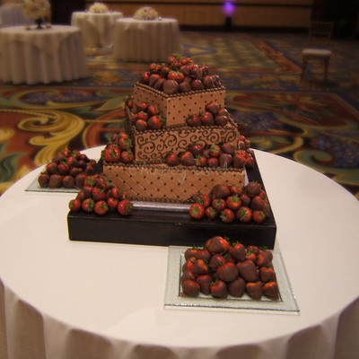 Chocolate Grooms Cake
