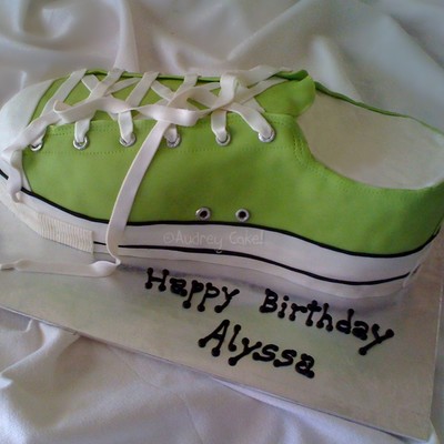 Converse Shoe Cake