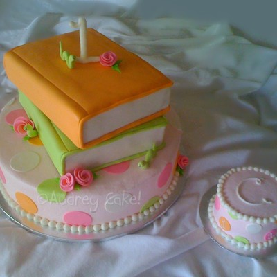 Bookworm Cake