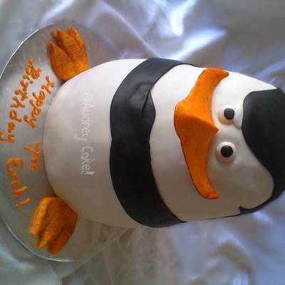 Madagascar Penguin Cake