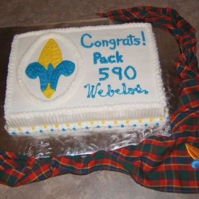 Cub Scout Webelos Cake