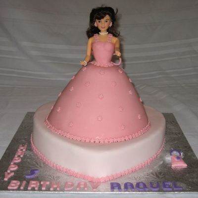 Barbie & Heart Cake