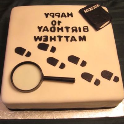 Secret Agent Cake