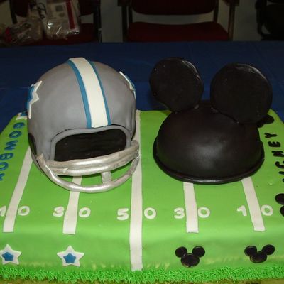 Dallas Cowboys And Mickey Mouse