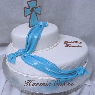 Brandon's Baptism Cake