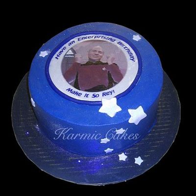 Star Trek Birthday Cake