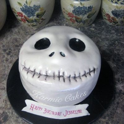Jack Skellington Cake