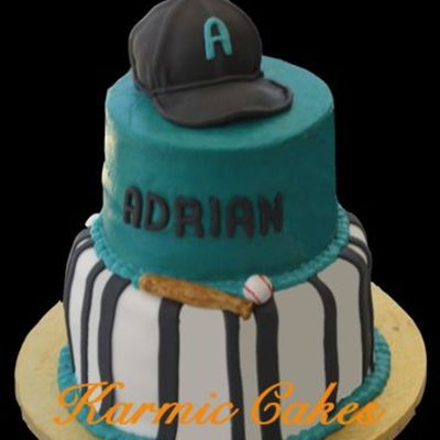 Baseball Birthday Cake