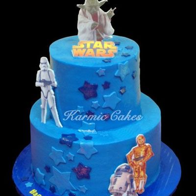 Star Wars Birthday Cake