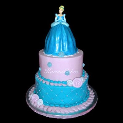Princess Cinderella Birthday Cake