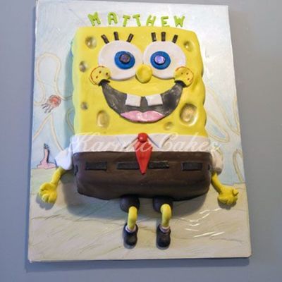 Spongebob Squarepants Birthday Cake