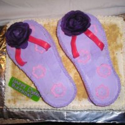 Flip Flop Cake