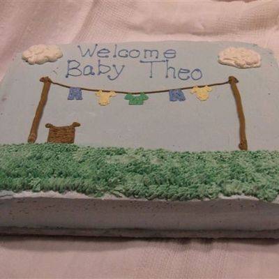 Baby Shower Cake