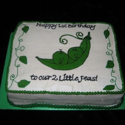 Peas In A Pod Cake