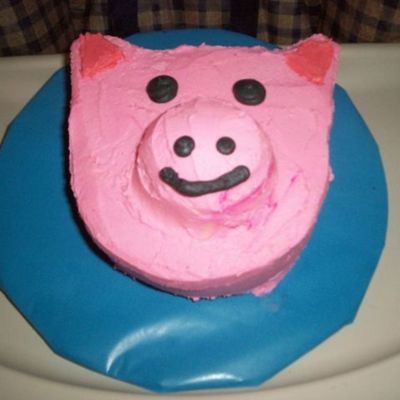 Pig Smash Cake