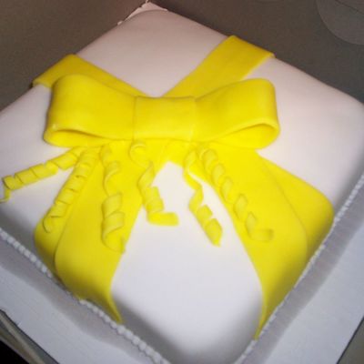 Course 3 First Fondant Cake