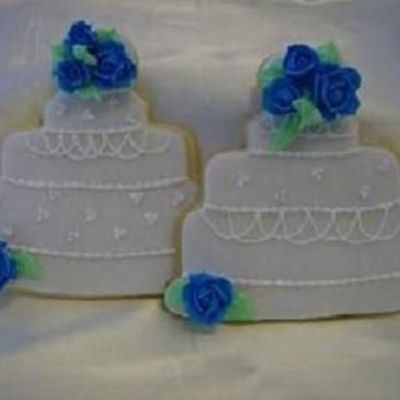 Wedding Cake Cookie Favors
