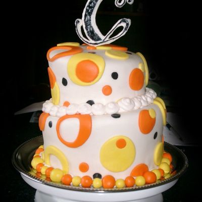 Yellow & Orange Whimsical