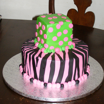 Hot Pink Zebra Stripes