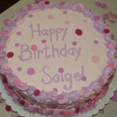 Candy Melt Polka Dot Cake