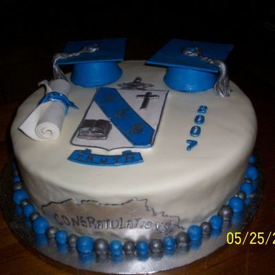 High School Grad Cake