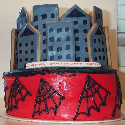 Spiderman Cake